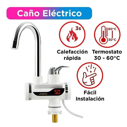 HydroTherm® Grifo Eléctrico Calentador de Agua